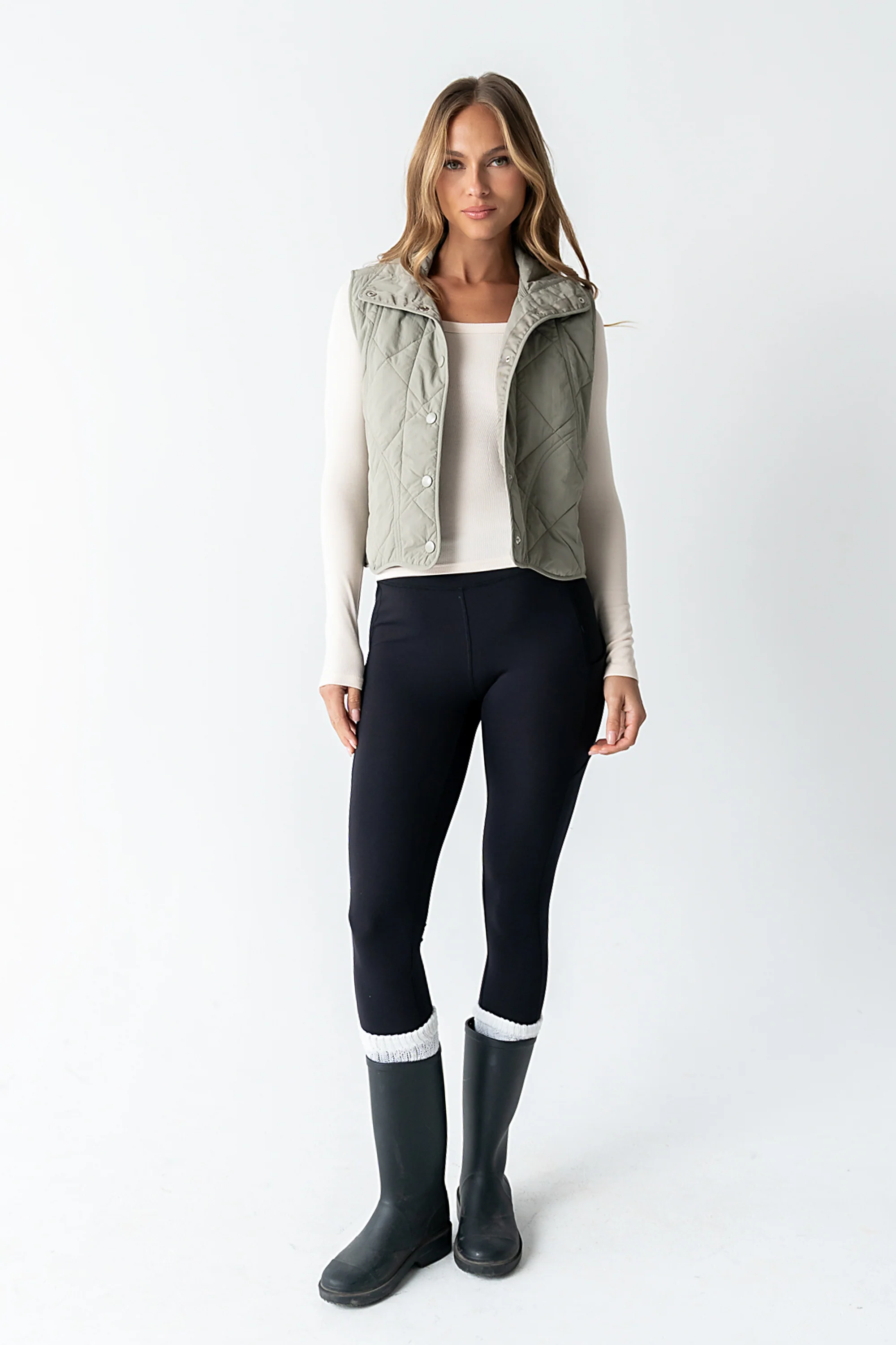 Weston Quilted Vest - FINAL SALE - Image 5