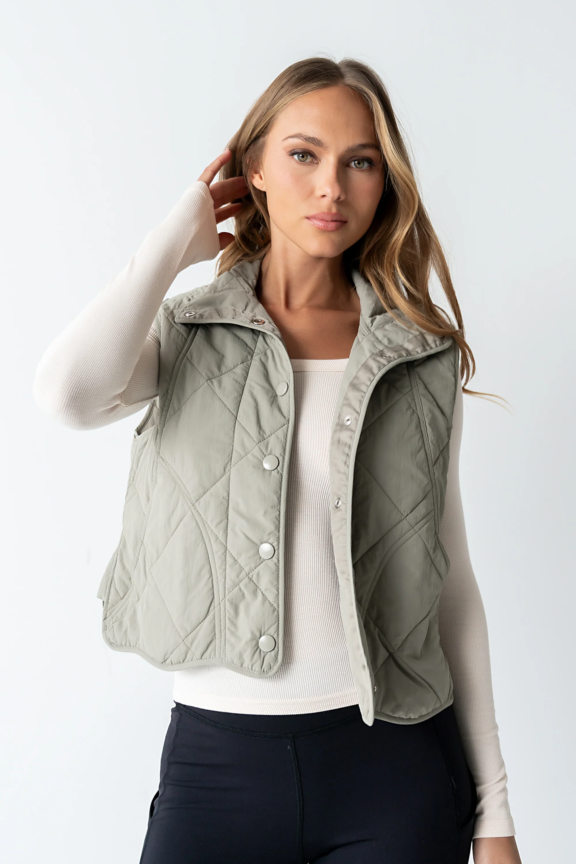 Weston Quilted Vest - FINAL SALE - Image 6