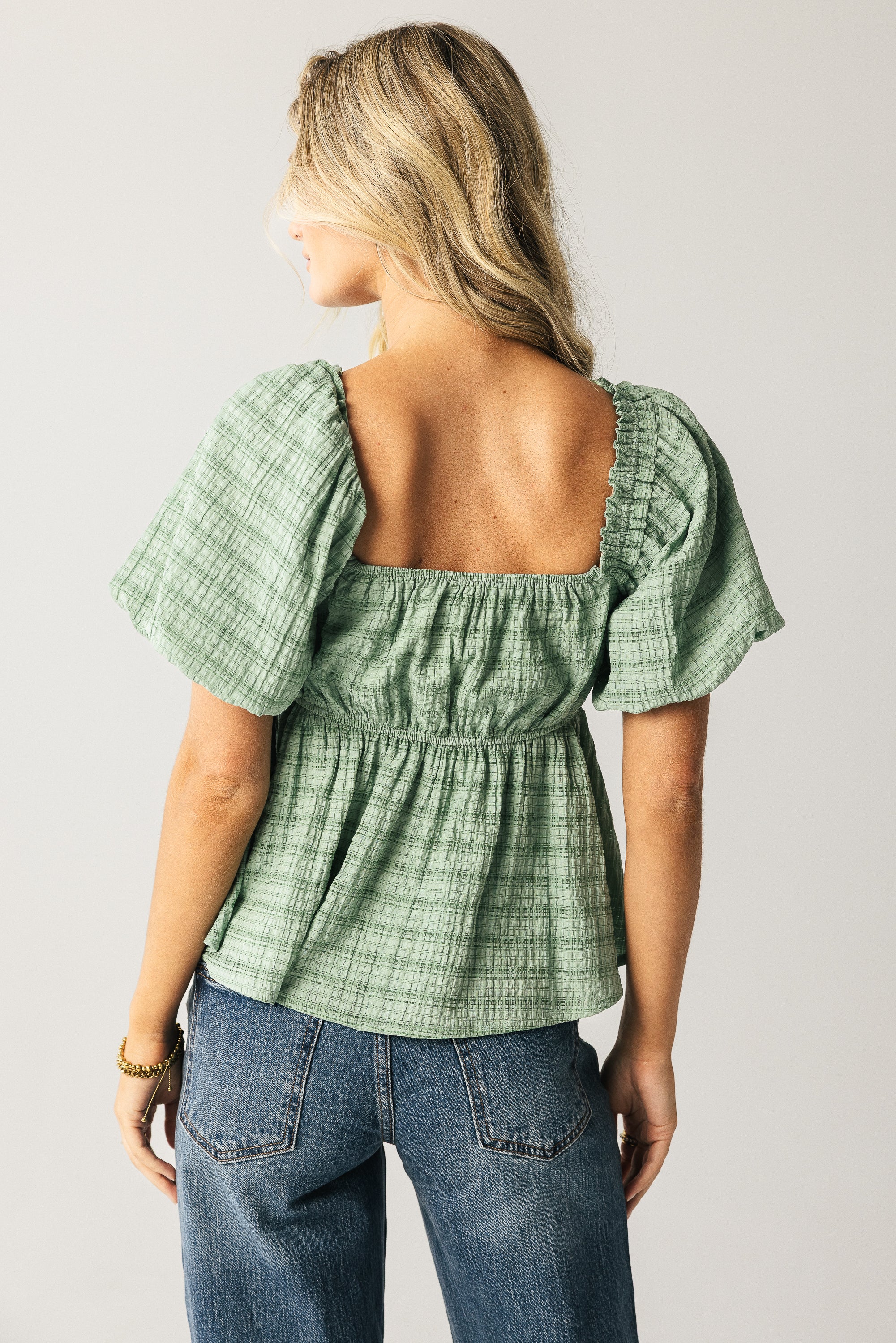 Wilder Blouse in Sage - FINAL SALE - Image 4