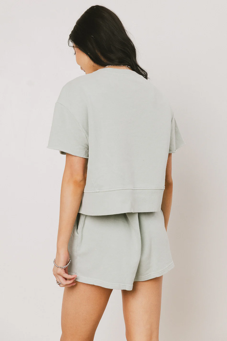 Willa Knit Top in Sage - FINAL SALE - Image 2