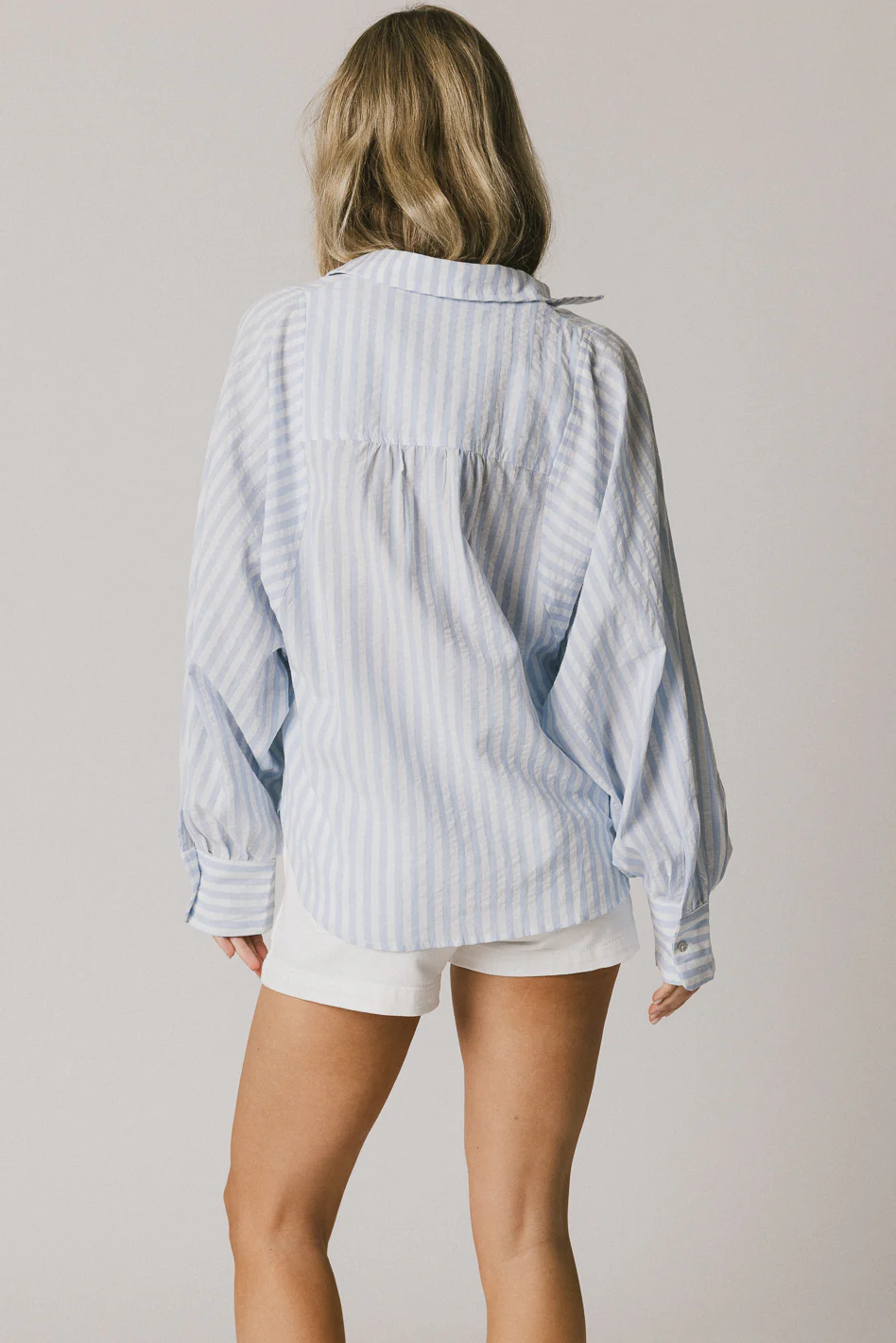 Winifred Button Up in Blue - FINAL SALE - Image 4