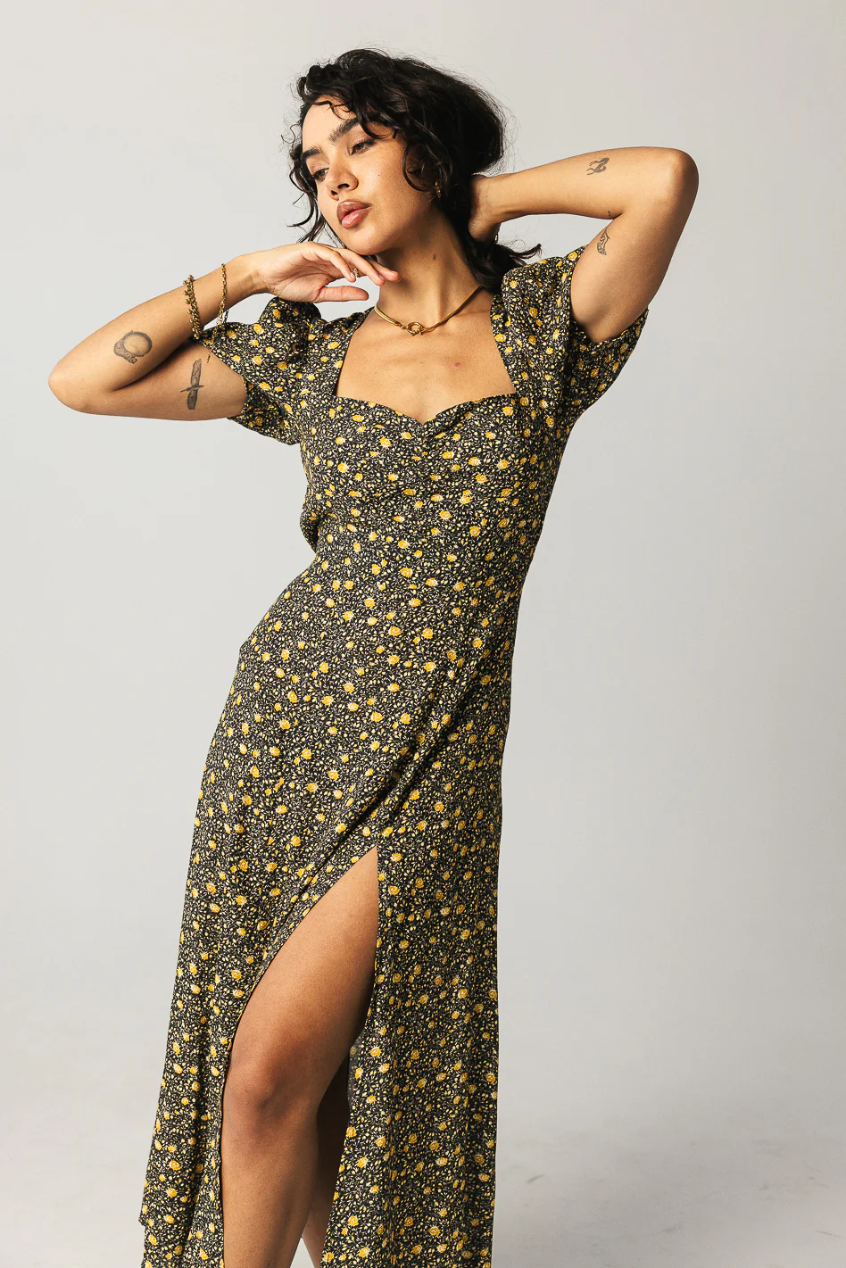 Winston Floral Midi Dress - FINAL SALE - Image 2