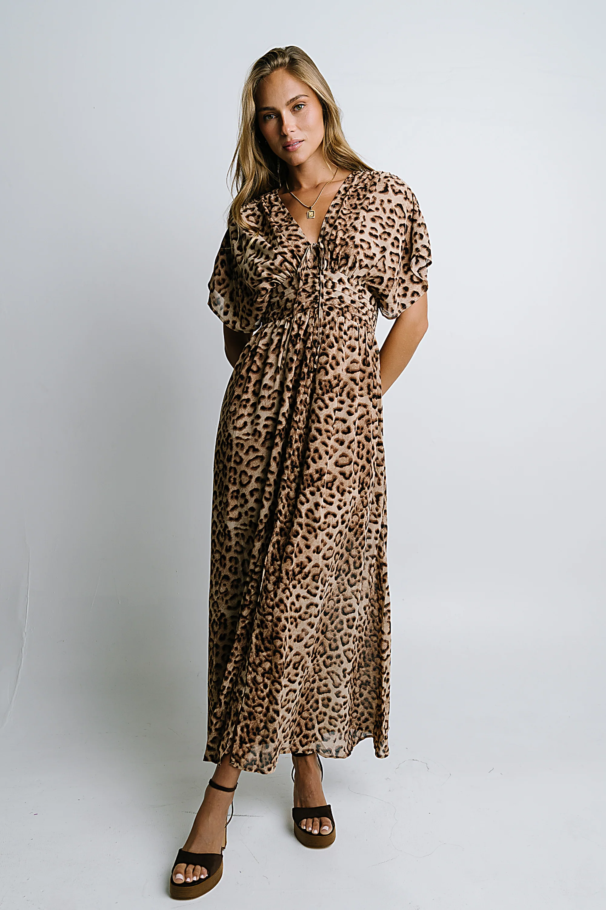 Wrenna Leopard Maxi Dress - Image 5