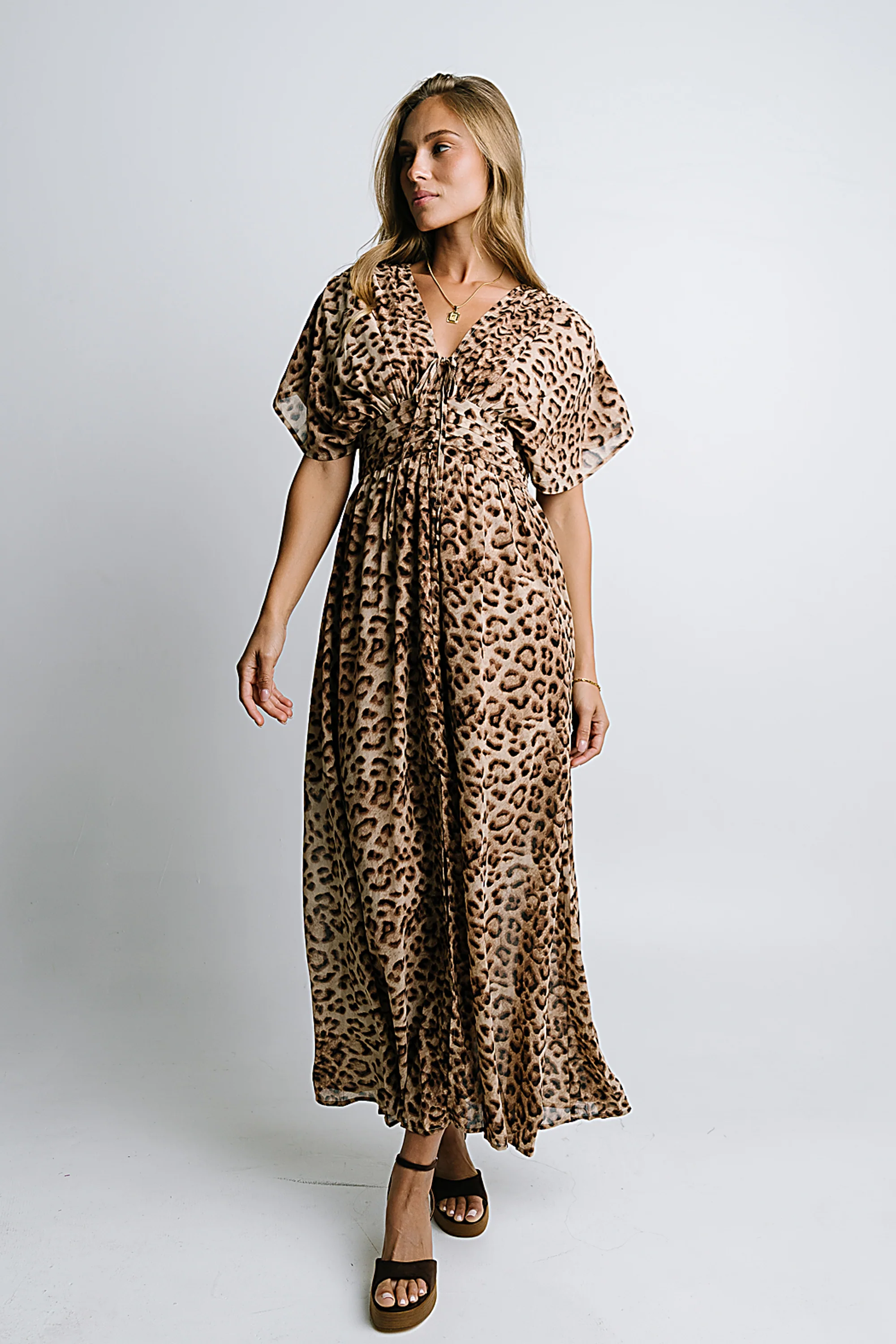 Wrenna Leopard Maxi Dress - Image 7