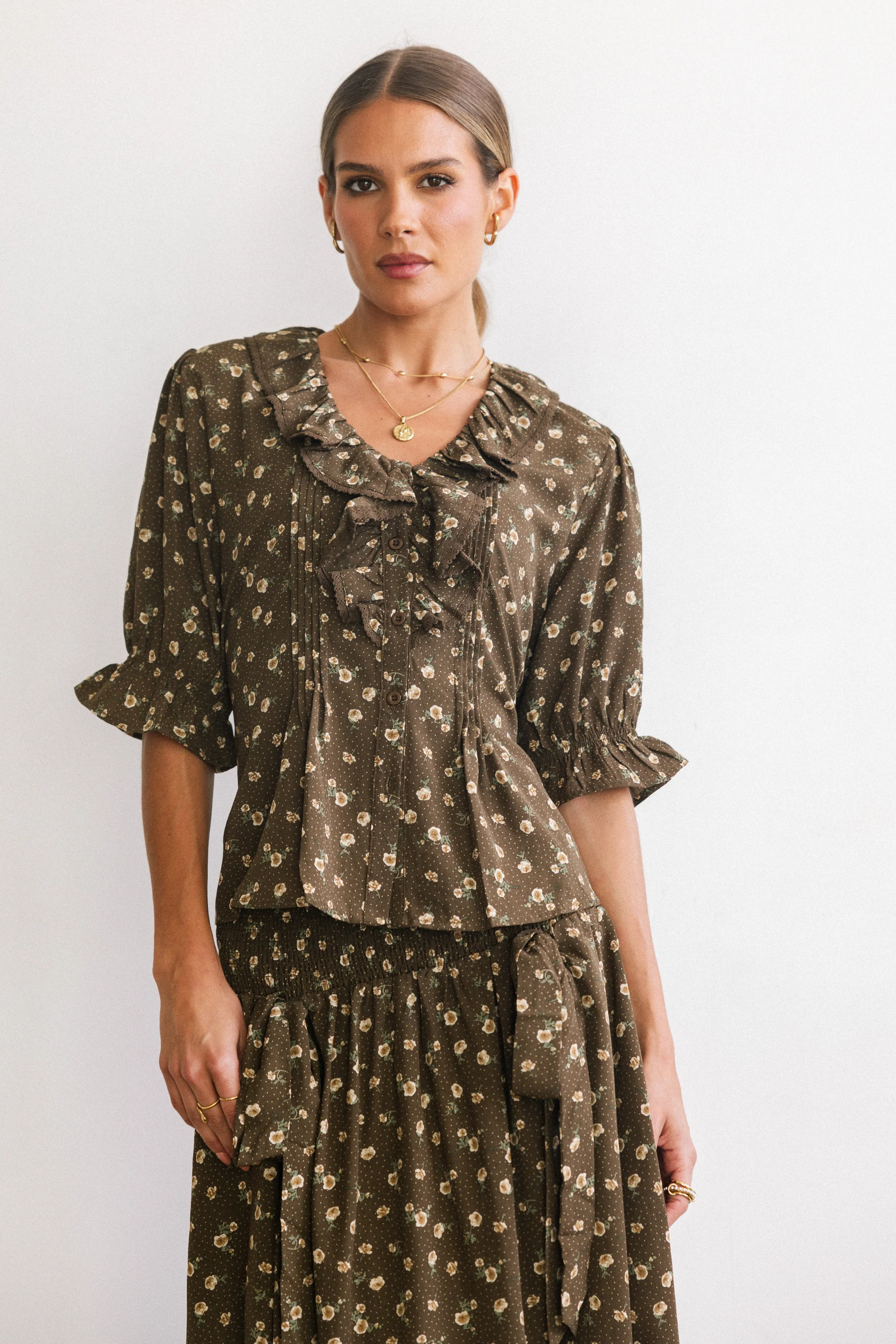 Xander Floral Blouse - FINAL SALE - Image 2
