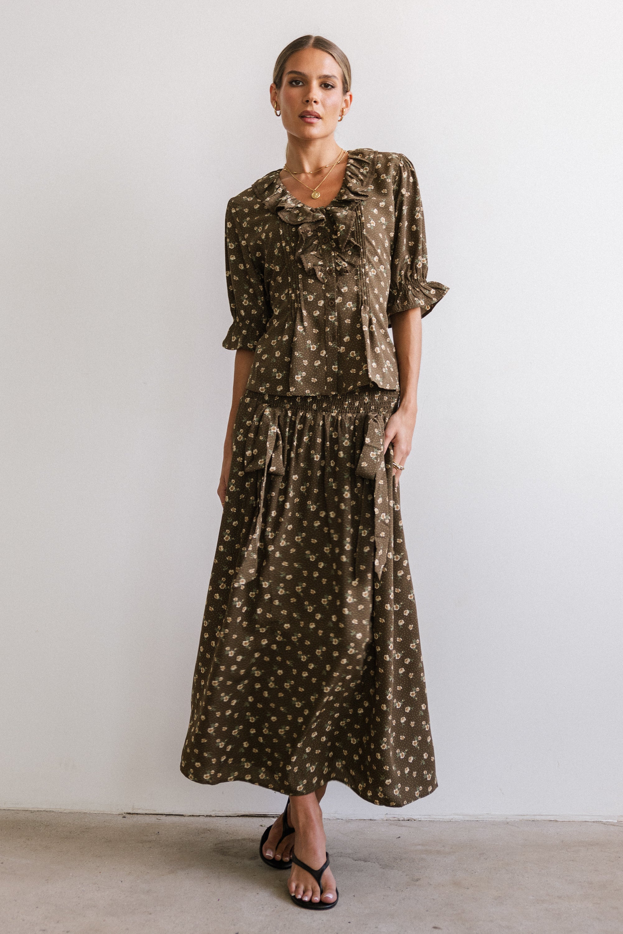 Xander Floral Blouse - FINAL SALE - Image 7