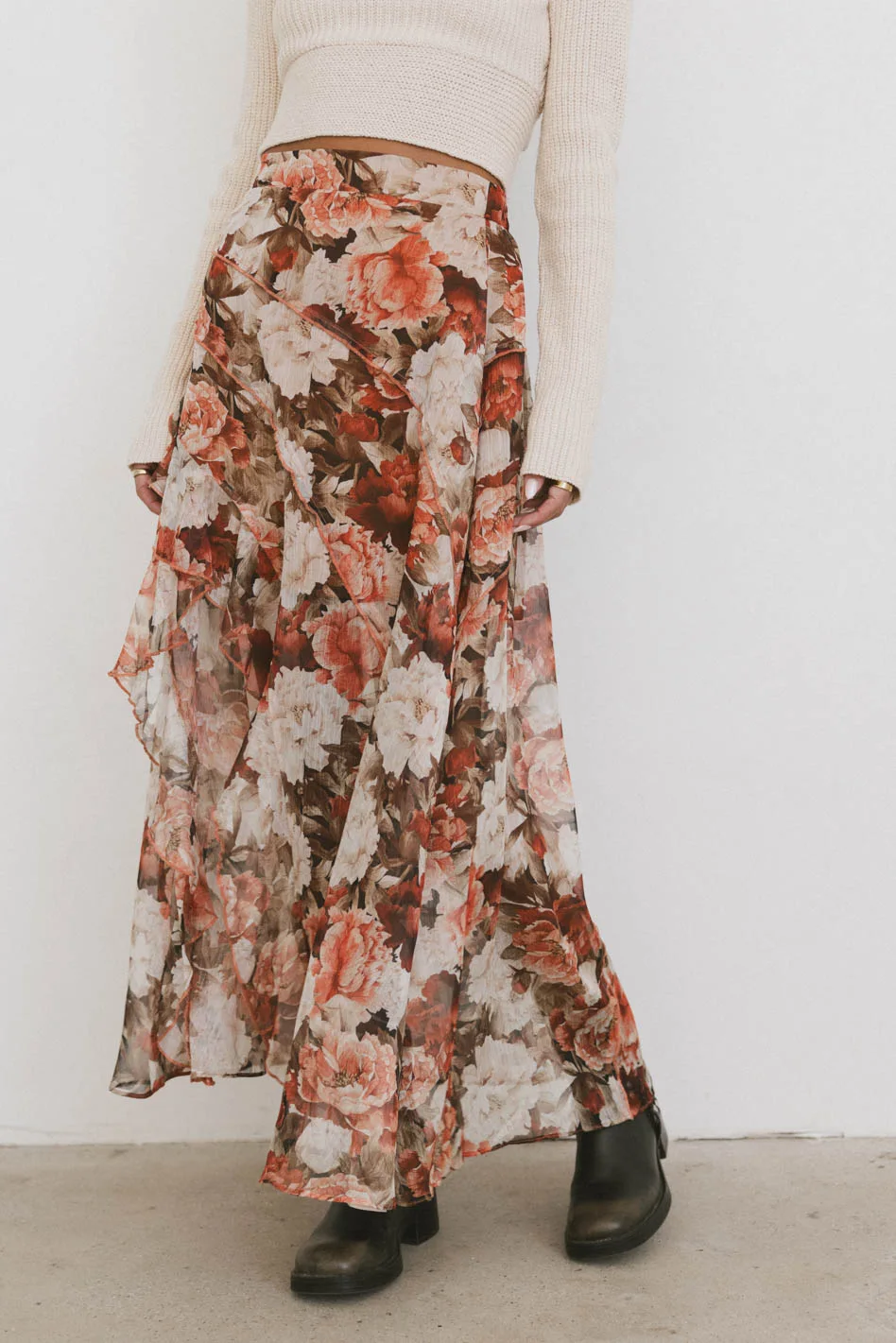 Xavier Printed Mesh Skirt - FINAL SALE - Image 4