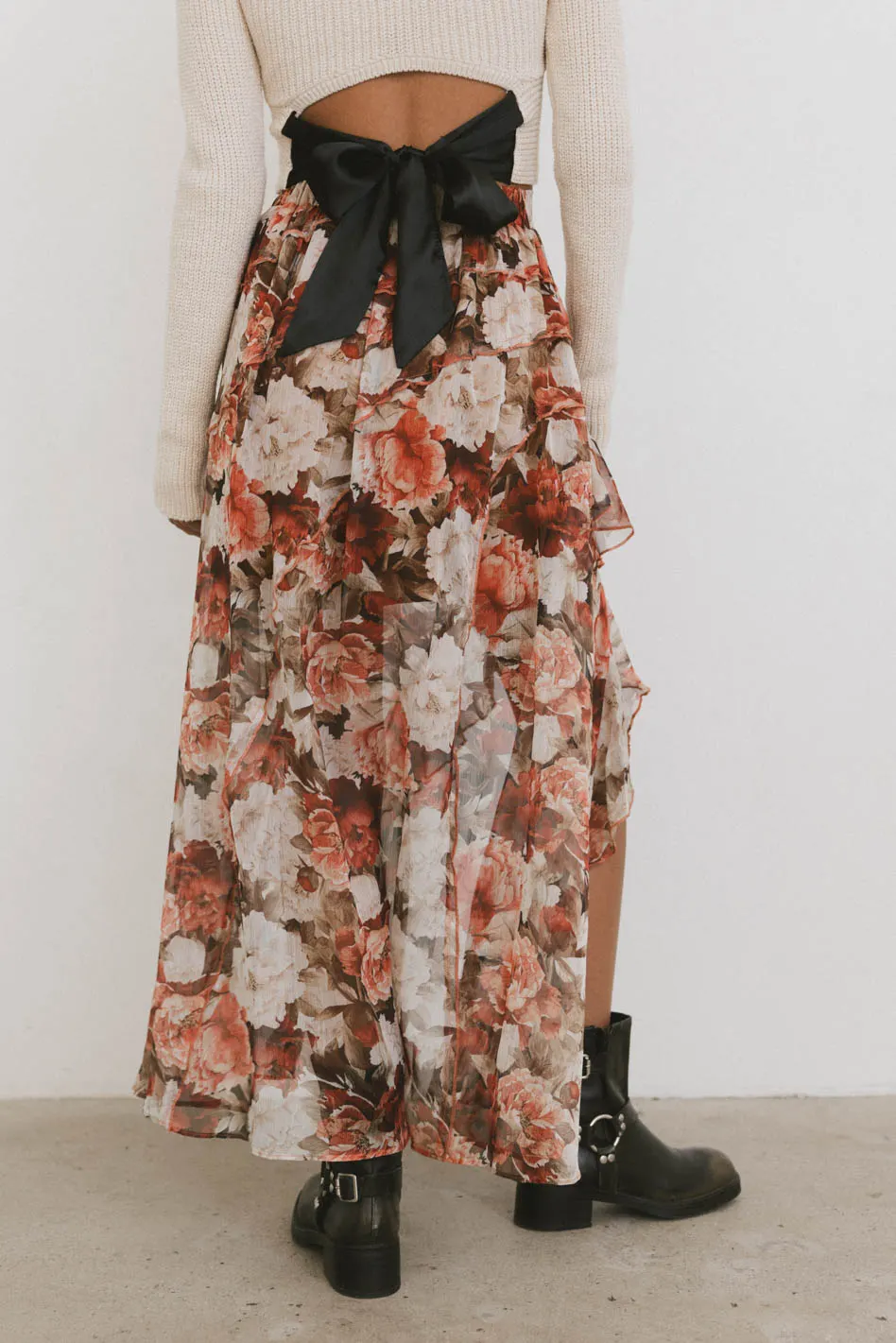 Xavier Printed Mesh Skirt - FINAL SALE - Image 5