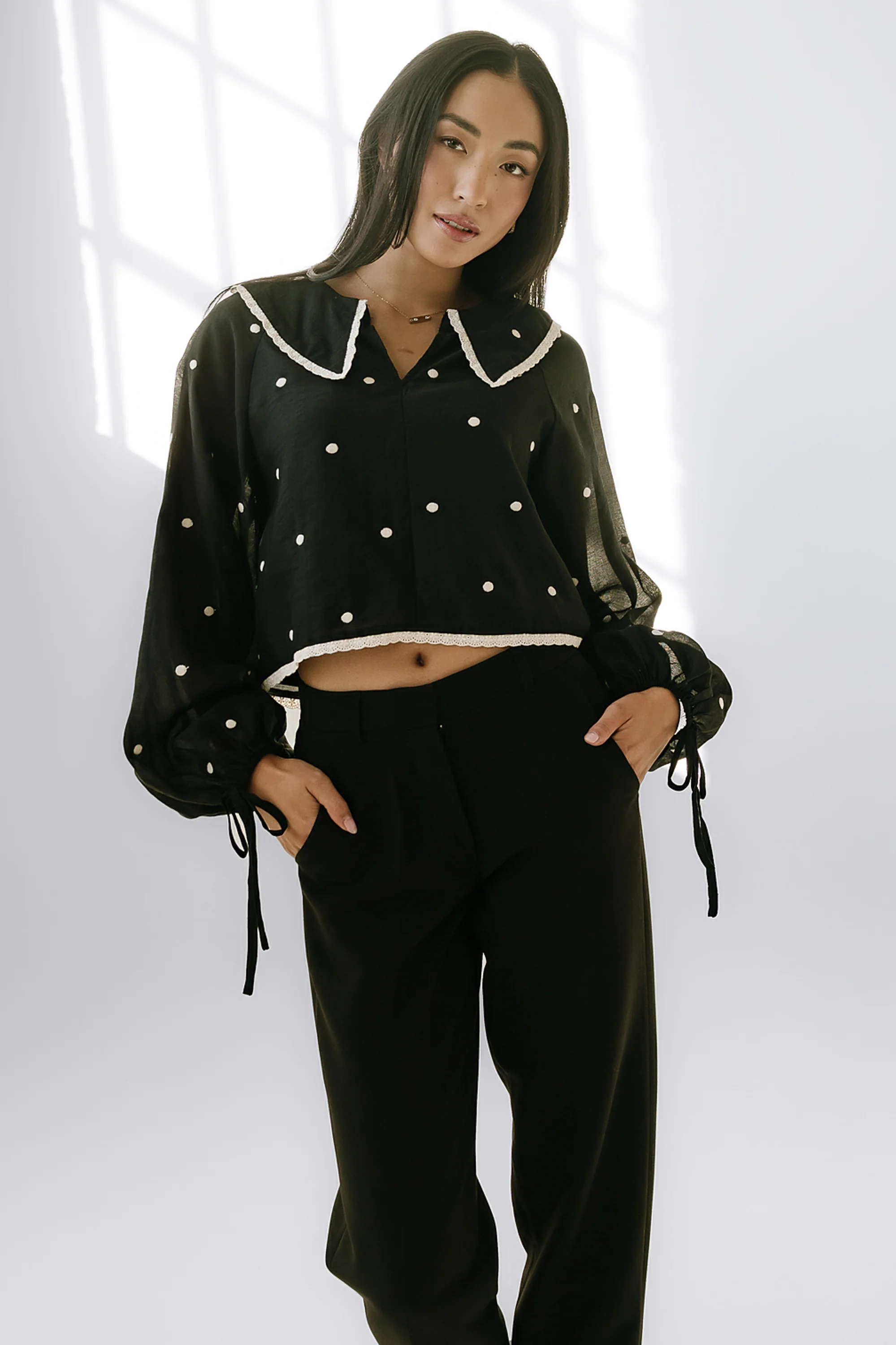Yara Polka Dot Blouse - Image 2