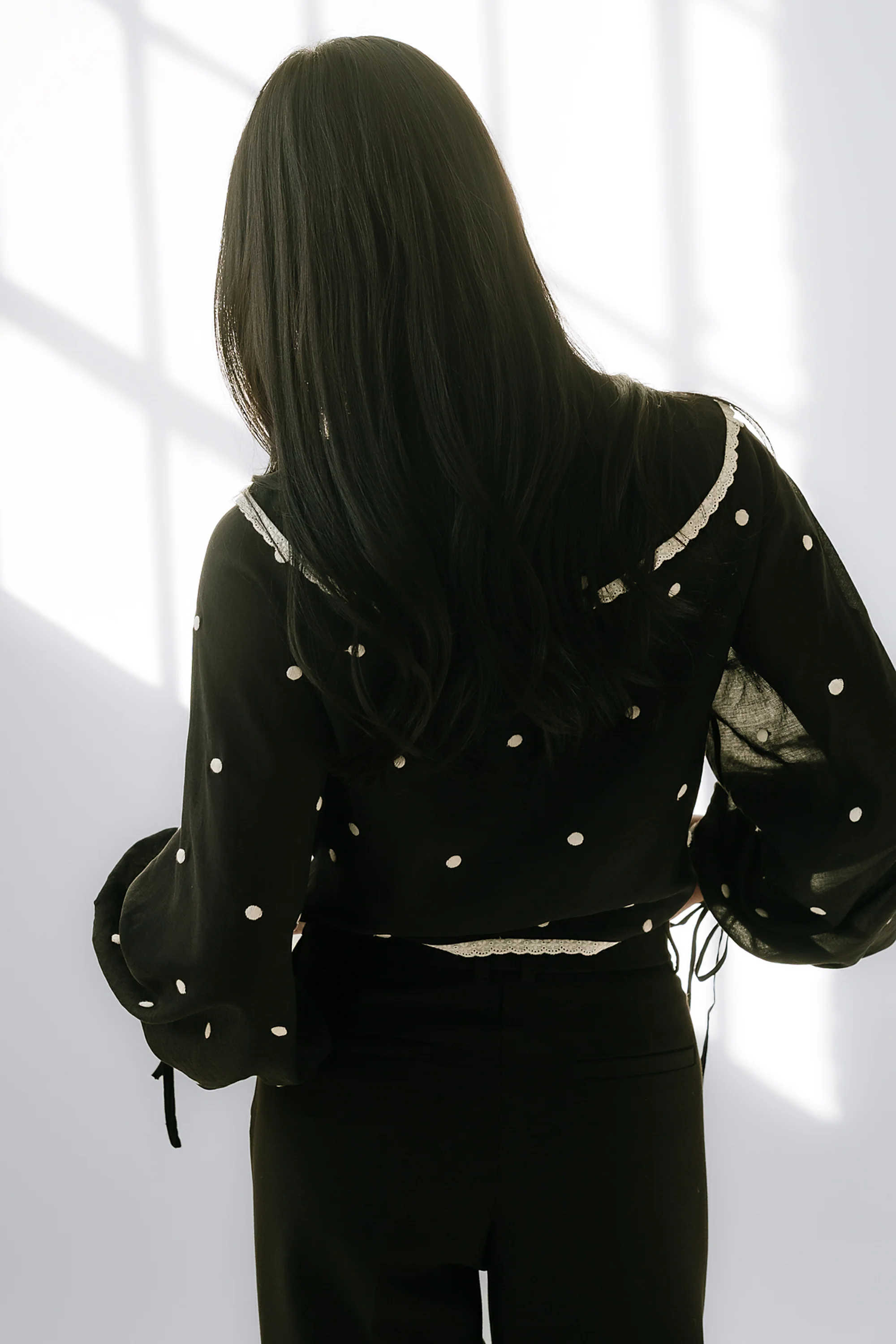 Yara Polka Dot Blouse - Image 3