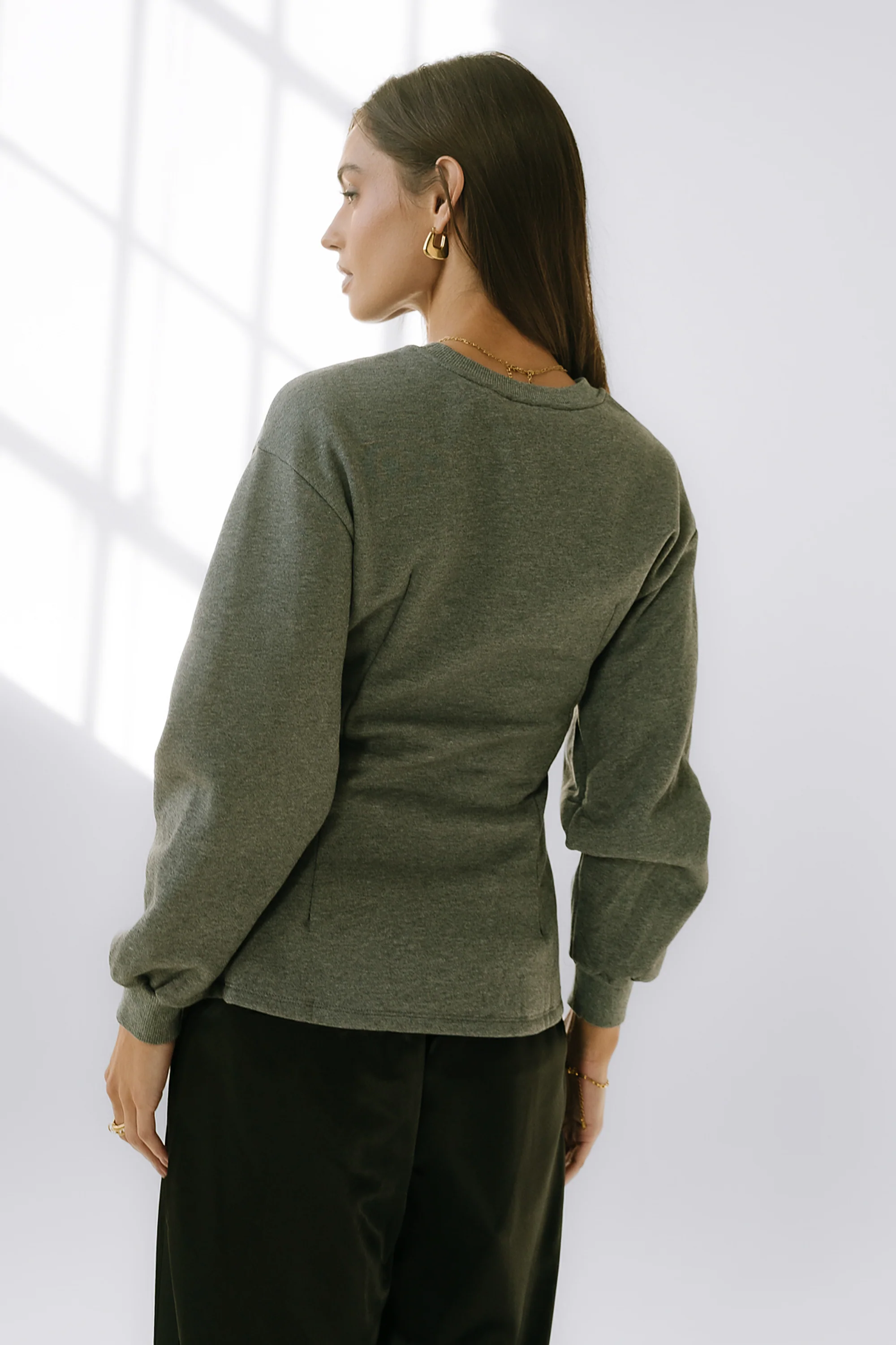 York Pleated Sweater - FINAL SALE - Image 2
