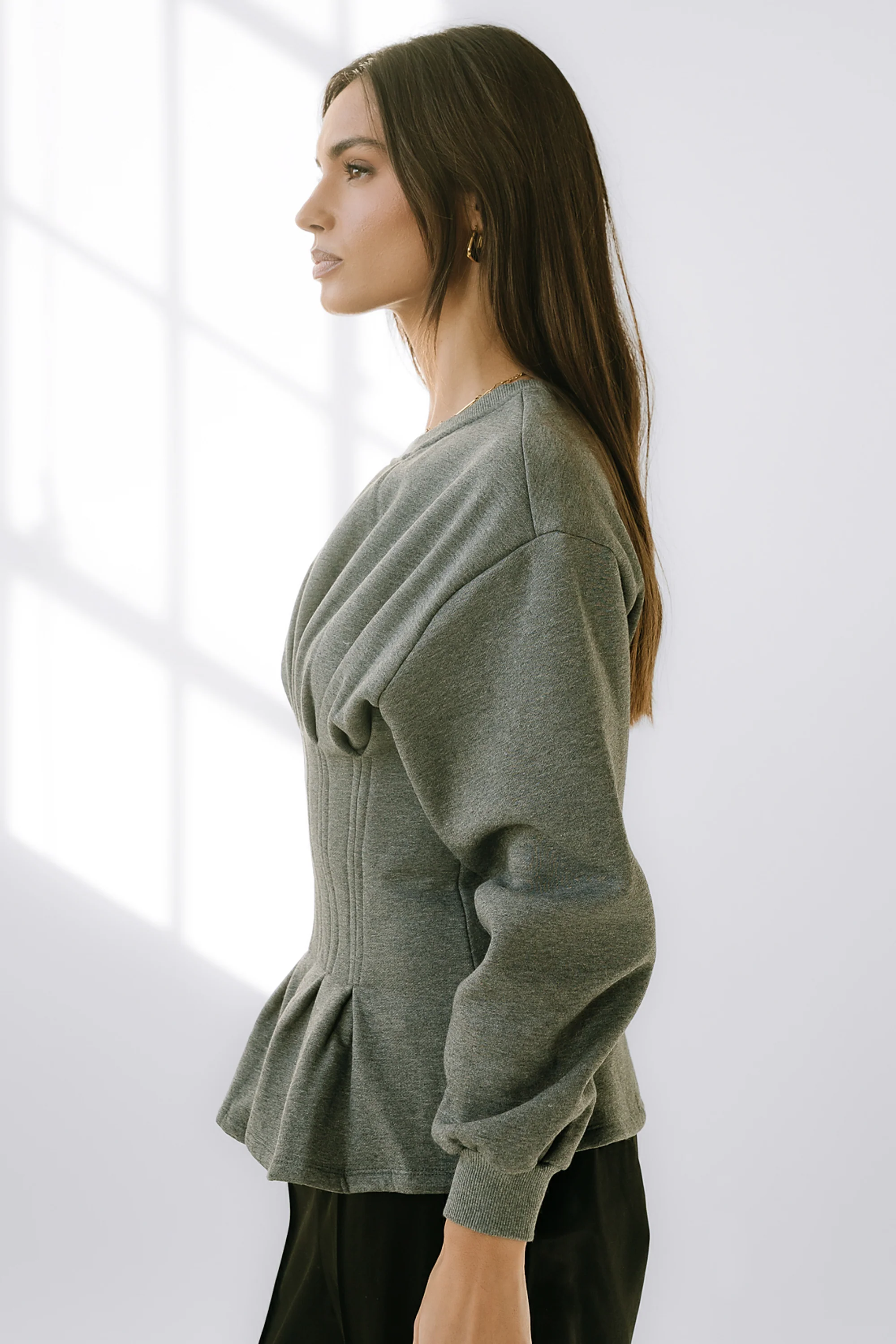 York Pleated Sweater - FINAL SALE - Image 5