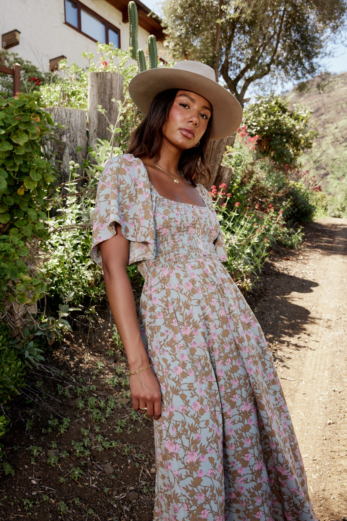 Yuna Floral Maxi Dress - FINAL SALE - Image 2