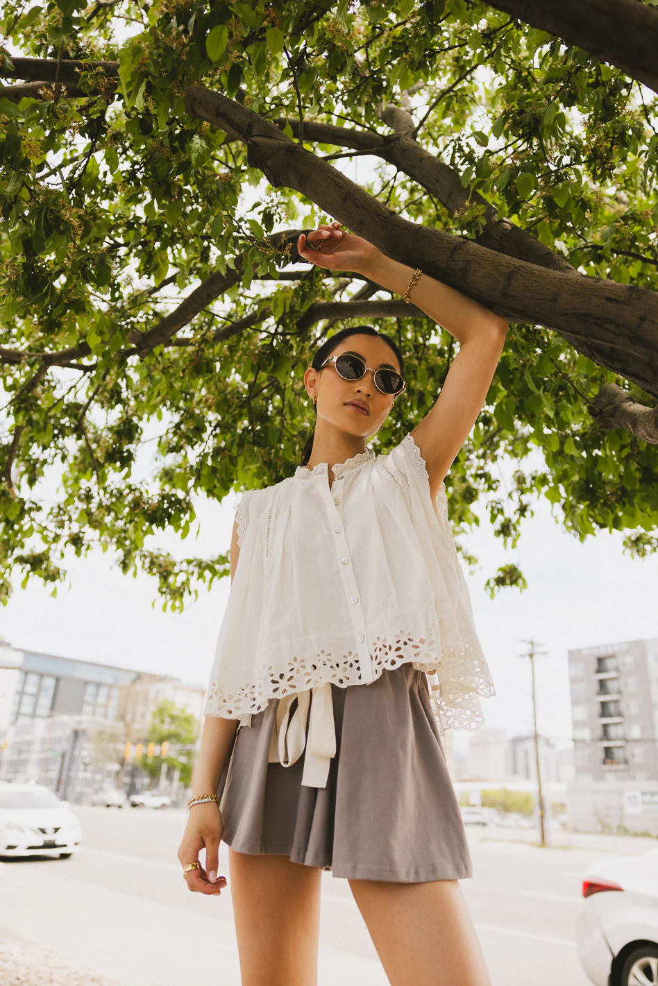 Zain Embroidered Blouse - Image 5