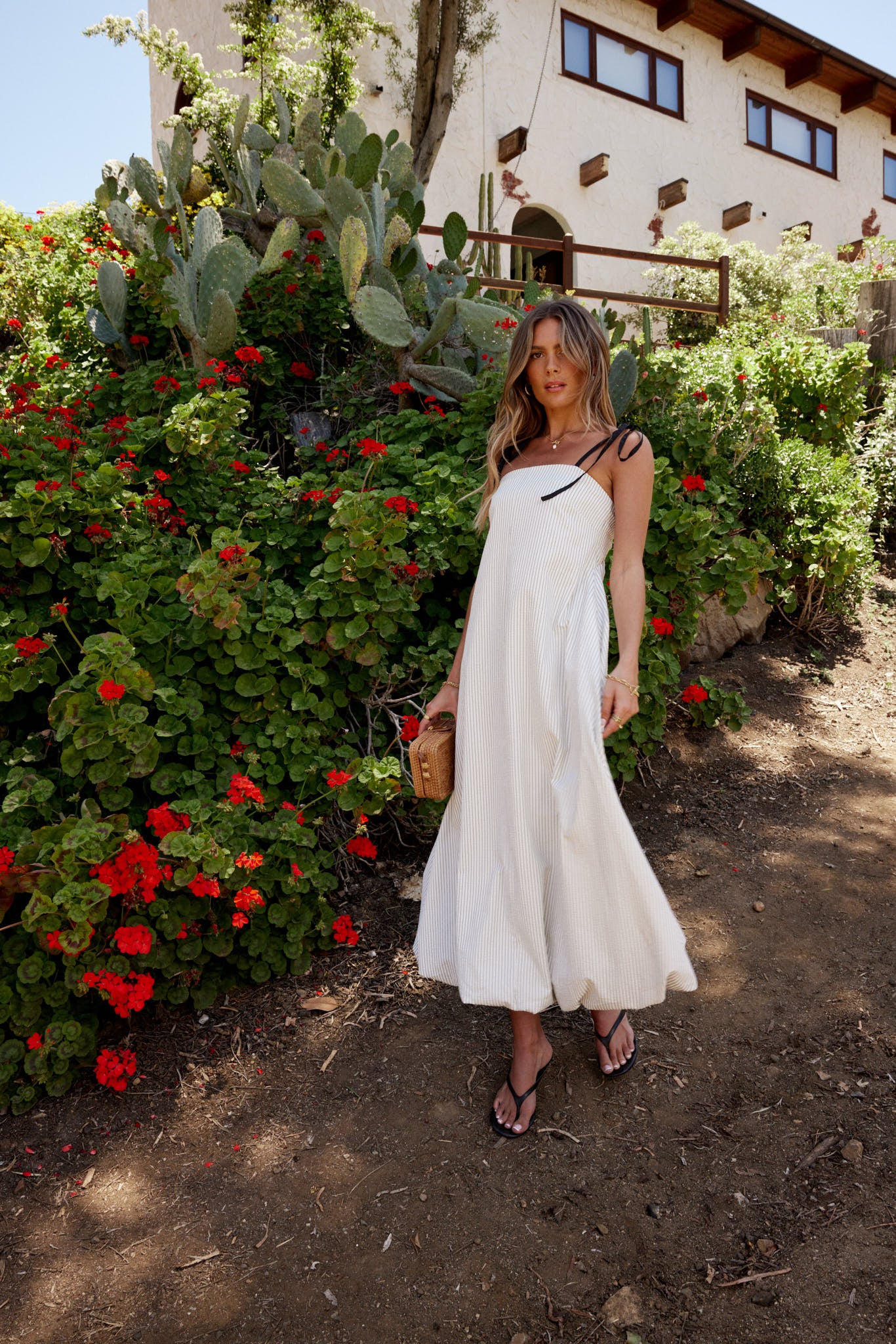 Zain Striped Maxi Dress - FINAL SALE - Image 5