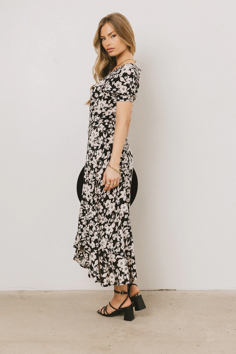 Zelda Floral Midi Dress - FINAL SALE - Image 6