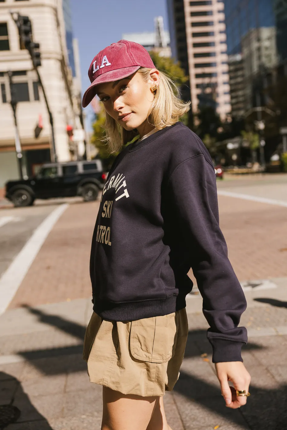 Zermatt Ski Patrol Graphic Sweatshirt - FINAL SALE - Image 5
