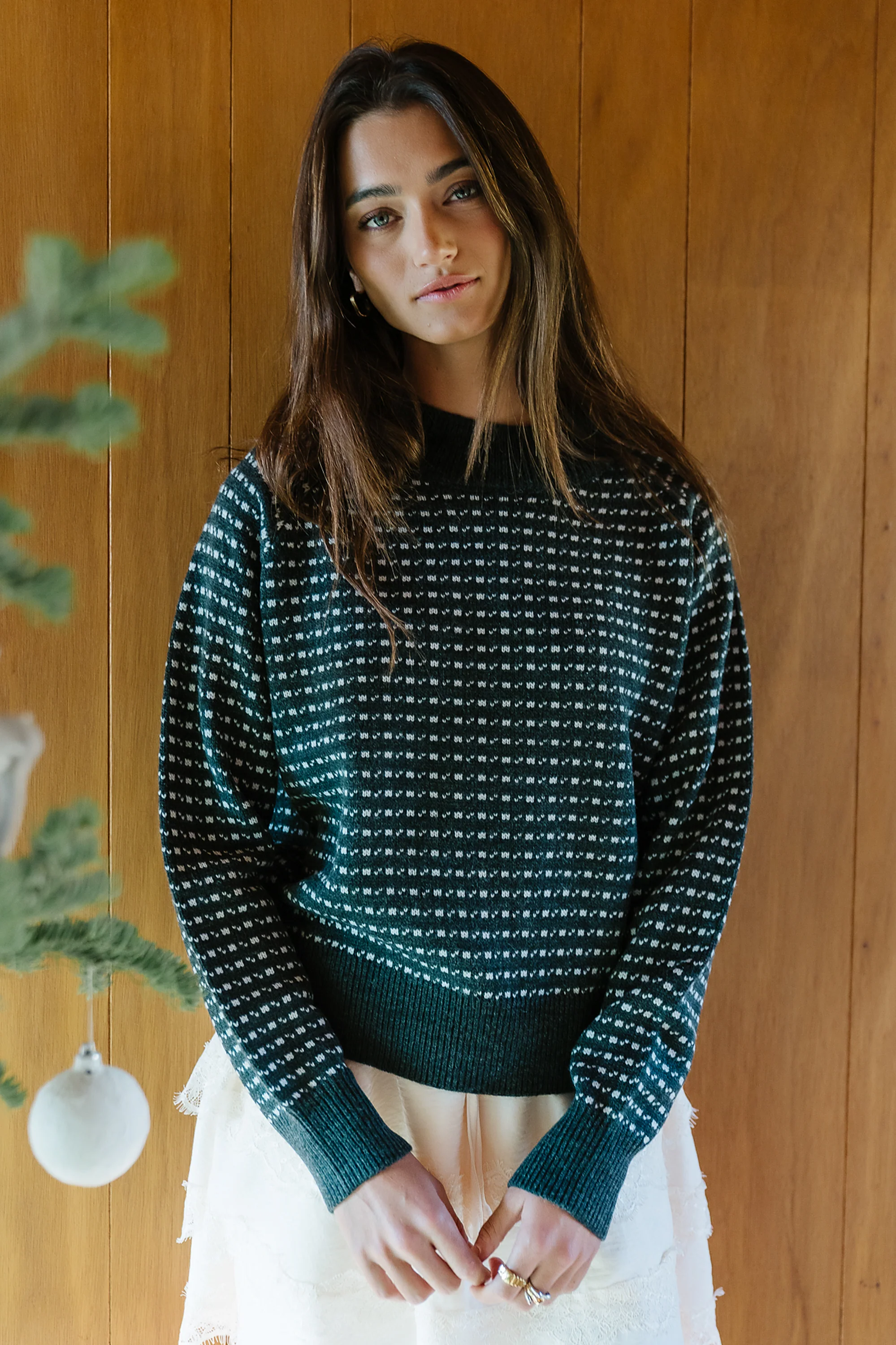 Ziggy Knit Sweater in Charcoal - FINAL SALE - Image 4