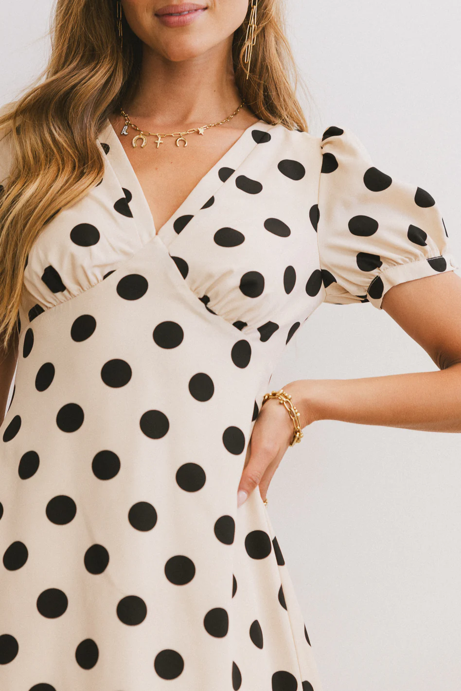 Zoe Polka Dot Mini dress - FINAL SALE - Image 5